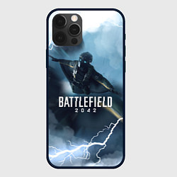 Чехол для iPhone 12 Pro WINGSUIT BATTLEFIELD 2042, цвет: 3D-черный