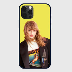 Чехол для iPhone 12 Pro Тэйлор на ветру, цвет: 3D-черный