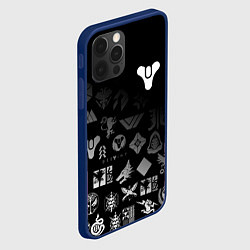 Чехол для iPhone 12 Pro DESTINY LOGOBOMBING, цвет: 3D-тёмно-синий — фото 2