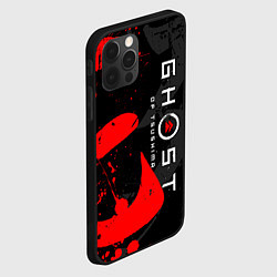 Чехол для iPhone 12 Pro GHOST OF TSUSHIMA ПРИЗРАК ЦУСИМЫ, цвет: 3D-черный — фото 2