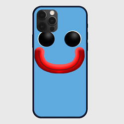 Чехол для iPhone 12 Pro Huggy Waggy smile, цвет: 3D-черный