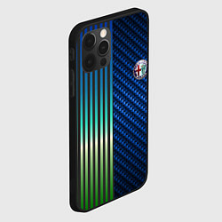 Чехол для iPhone 12 Pro Фантазия на тему Alfa-Romeo, цвет: 3D-черный — фото 2