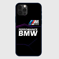 Чехол для iPhone 12 Pro BMW фанат, цвет: 3D-черный