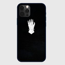 Чехол для iPhone 12 Pro Железные руки цвета легиона, цвет: 3D-черный
