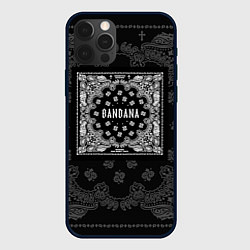 Чехол для iPhone 12 Pro Big Baby Tape x Kizaru: BANDANA, цвет: 3D-черный