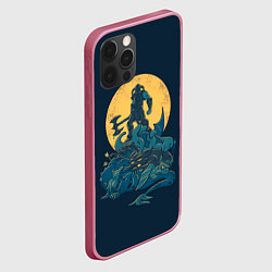 Чехол для iPhone 12 Pro Всем драконам конец, цвет: 3D-малиновый — фото 2