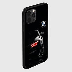 Чехол для iPhone 12 Pro BMW МИНИМЛ, цвет: 3D-черный — фото 2