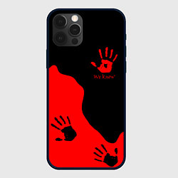 Чехол для iPhone 12 Pro WE KNOW RED LOGO, цвет: 3D-черный
