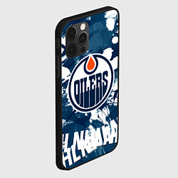 Чехол для iPhone 12 Pro Эдмонтон Ойлерз Edmonton Oilers, цвет: 3D-черный — фото 2