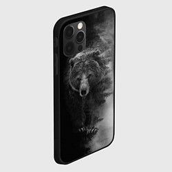 Чехол для iPhone 12 Pro EVIL BEAR, цвет: 3D-черный — фото 2