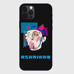 Чехол для iPhone 12 Pro Acid Ashnikko, цвет: 3D-черный