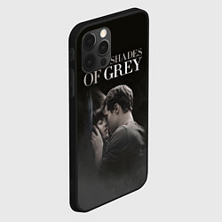 Чехол для iPhone 12 Pro 50 Shades of Grey 50 Оттенков Серого, цвет: 3D-черный — фото 2