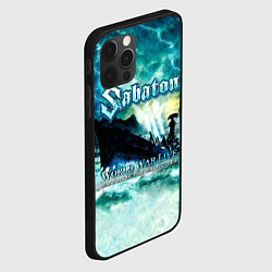 Чехол для iPhone 12 Pro World War Live: Battle of the Baltic Sea - Sabaton, цвет: 3D-черный — фото 2