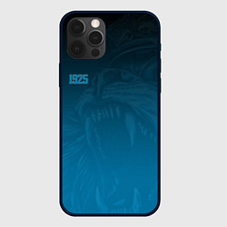 Чехол для iPhone 12 Pro 1925 SPB Lion Dark Theme, цвет: 3D-черный