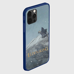 Чехол для iPhone 12 Pro Elden Ring - потухший странник, цвет: 3D-тёмно-синий — фото 2