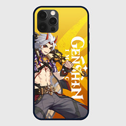 Чехол для iPhone 12 Pro ARATAKI ITTO GEO, цвет: 3D-черный