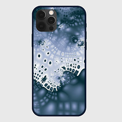 Чехол для iPhone 12 Pro Коллекция Journey Синий 592-1, цвет: 3D-черный