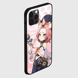 Чехол для iPhone 12 Pro GENSHIN IMPACT, ДИОНА ГЕНШИН ИМПАКТ, цвет: 3D-черный — фото 2