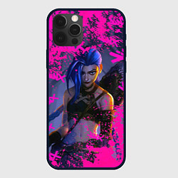 Чехол для iPhone 12 Pro Jinx v2 Arcane LoL, цвет: 3D-черный