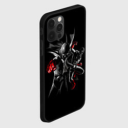 Чехол для iPhone 12 Pro One Punch Man Saitama, цвет: 3D-черный — фото 2