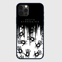 Чехол для iPhone 12 Pro Death Stranding Отпечаток ладони, цвет: 3D-черный