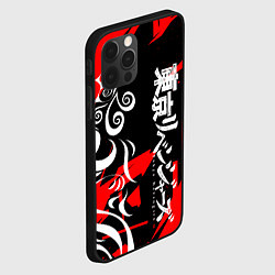 Чехол для iPhone 12 Pro TOKYO REVENGERS ТОСВА RED VER, цвет: 3D-черный — фото 2