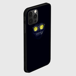 Чехол для iPhone 12 Pro Обезьяний chill, цвет: 3D-черный — фото 2