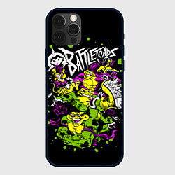 Чехол для iPhone 12 Pro Battletoads - Боевые Жабы, цвет: 3D-черный