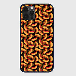 Чехол для iPhone 12 Pro Хот-Доги Hot Dogs, цвет: 3D-черный