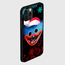 Чехол для iPhone 12 Pro ХАГИ ВАГИ НОВОГОДНИЙ POPPY PLAYTIME НОВЫЙ ГОД 2022, цвет: 3D-черный — фото 2