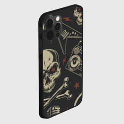 Чехол для iPhone 12 Pro Всем Рок Rock, цвет: 3D-черный — фото 2