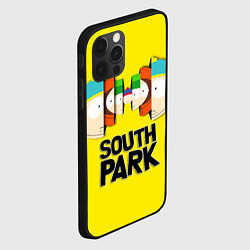 Чехол для iPhone 12 Pro South Park - Южный парк персонажи, цвет: 3D-черный — фото 2