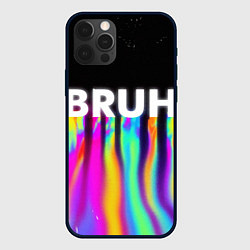Чехол для iPhone 12 Pro BRUH Братан, цвет: 3D-черный