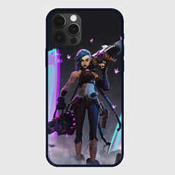 Чехол для iPhone 12 Pro ARCANE JINX League Of Legends, цвет: 3D-черный