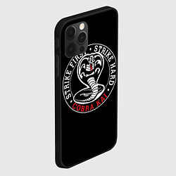 Чехол для iPhone 12 Pro Кобра Кай - Cobra Kai, цвет: 3D-черный — фото 2