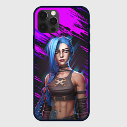 Чехол для iPhone 12 Pro League Of Legends Arcane ДЖИНКС МИЛАШКА, цвет: 3D-черный