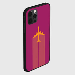 Чехол для iPhone 12 Pro В Пурпурном Небе, цвет: 3D-черный — фото 2