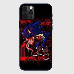 Чехол для iPhone 12 Pro Sonic Exe - killer, цвет: 3D-черный