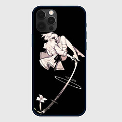 Чехол для iPhone 12 Pro Ту би и ее катана 2b NIER AUTOMATA, цвет: 3D-черный