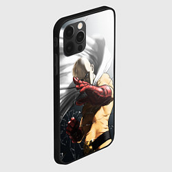 Чехол для iPhone 12 Pro One Punch Man - Сайтама, цвет: 3D-черный — фото 2