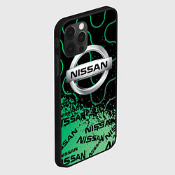 Чехол для iPhone 12 Pro NISSAN Супер класса, цвет: 3D-черный — фото 2