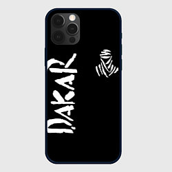Чехол для iPhone 12 Pro Дакар ралли, цвет: 3D-черный