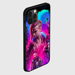 Чехол для iPhone 12 Pro Vi Ви Cyberpunk 2077, цвет: 3D-черный — фото 2