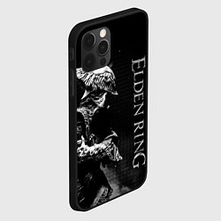 Чехол для iPhone 12 Pro ВАЛЬКИРИЯ ЧБ ELDEN RING, цвет: 3D-черный — фото 2