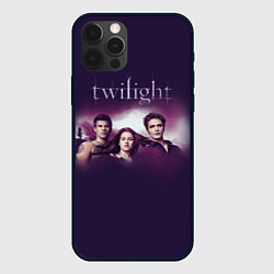Чехол для iPhone 12 Pro Персонажи Twilight, цвет: 3D-черный