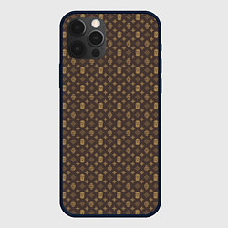 Чехол для iPhone 12 Pro Dope Street Market Camo, цвет: 3D-черный