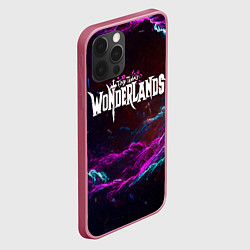 Чехол для iPhone 12 Pro Tiny Tinas Wonderlands, logo, цвет: 3D-малиновый — фото 2