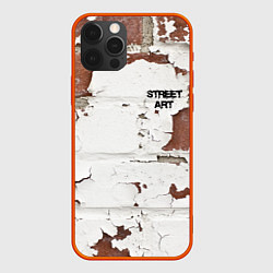 Чехол для iPhone 12 Pro Street art Wall!, цвет: 3D-красный