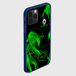 Чехол для iPhone 12 Pro RENAULT ДЫМ, цвет: 3D-тёмно-синий — фото 2