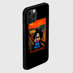 Чехол для iPhone 12 Pro Эдвард Мунк Крик Брука, цвет: 3D-черный — фото 2